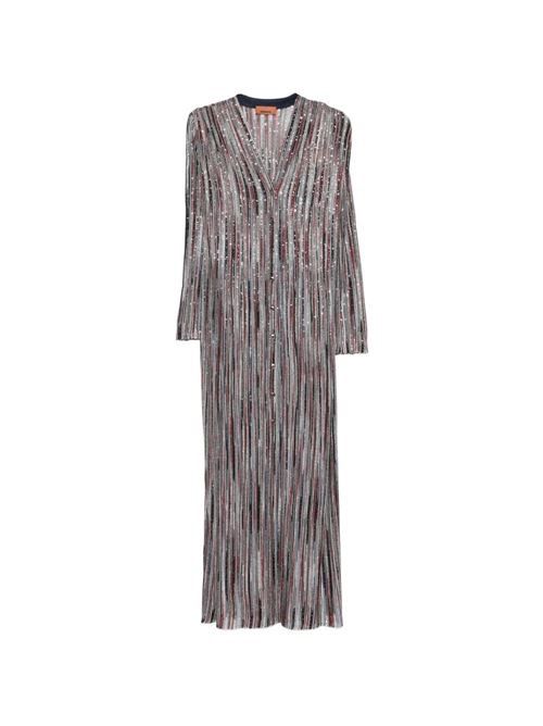 MISSONI ストライプロングカーディガン 送料無料