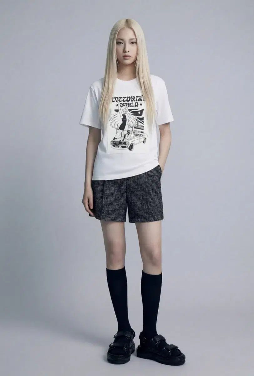 VOV グラフィックパッチ ピグメント Tシャツ 2026新作 新品です