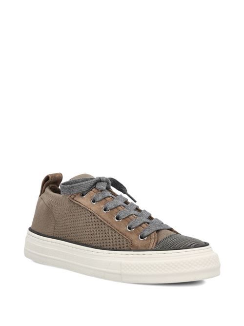 BRUNELLO CUCINELLI レザースニーカー 送料無料