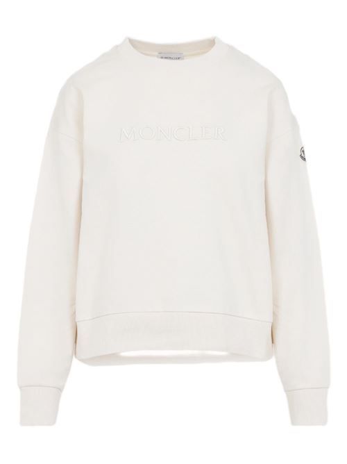 MONCLER ロゴ コットン スウェットシャツ 送料無料