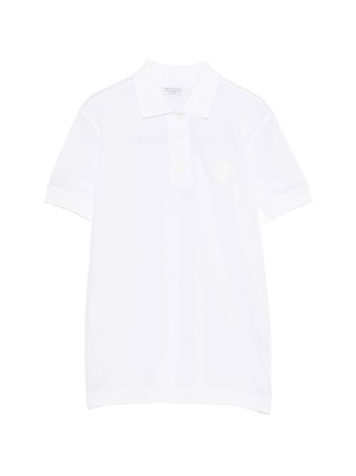 BRUNELLO CUCINELLI コットン ポロシャツ 送料無料