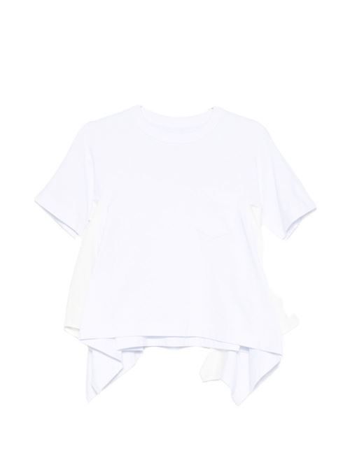 SACAI コットン Tシャツ 送料無料 48,420円
