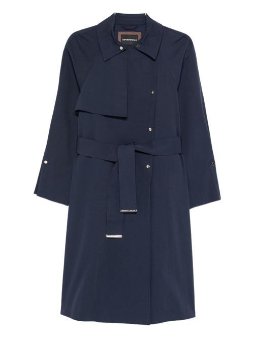 EMPORIO ARMANI コットンブレンド トレンチコート 送料無料