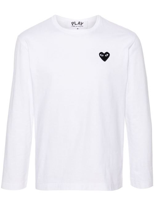 COMME DES GARÇONS PLAY コットン Tシャツ 送料無料