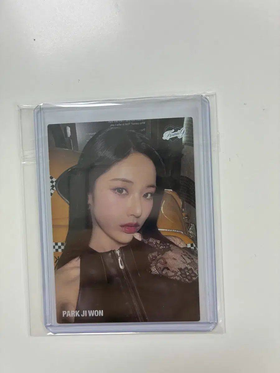 プロミスナイン(fromis_9) fromis_9(プロミスナイン・プミナ) テレカ パク・ジウォン(PARK JIWON) カード 99限定