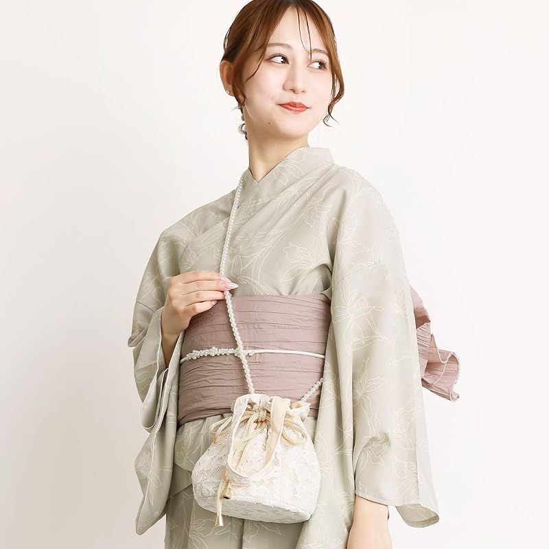 新品】 [ON NISHIKI] 浴衣 レディース セパレート (ワンピース＋上衣＋