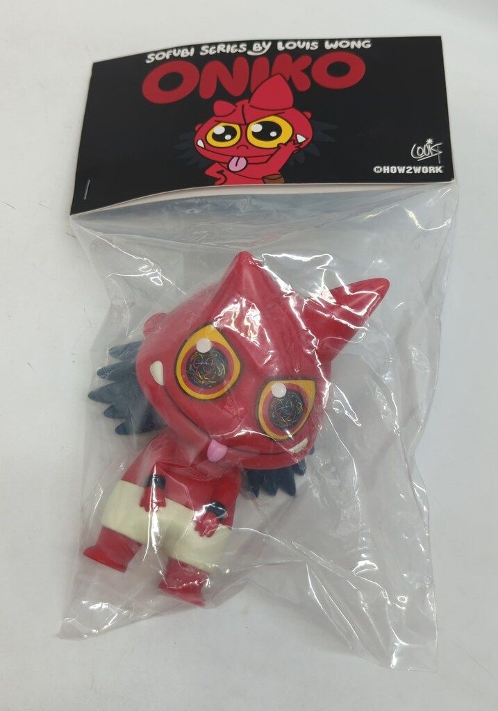 HOW2WORKS SOFUBI SERIES BY LOUIS WONG Louis Wong Oniko RED