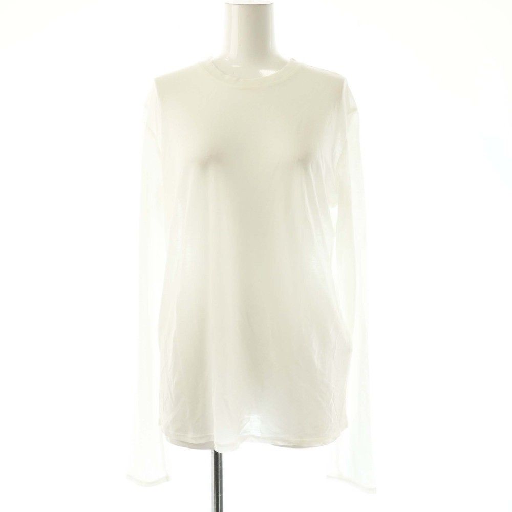 ドゥーズィエムクラス DEUXIEME CLASSE エブリデイアイライク EVERYDAY I LIKE 24AW Bet Tシャツ カットソー 長袖 カシミヤ混 ホワイト /HK ■OS