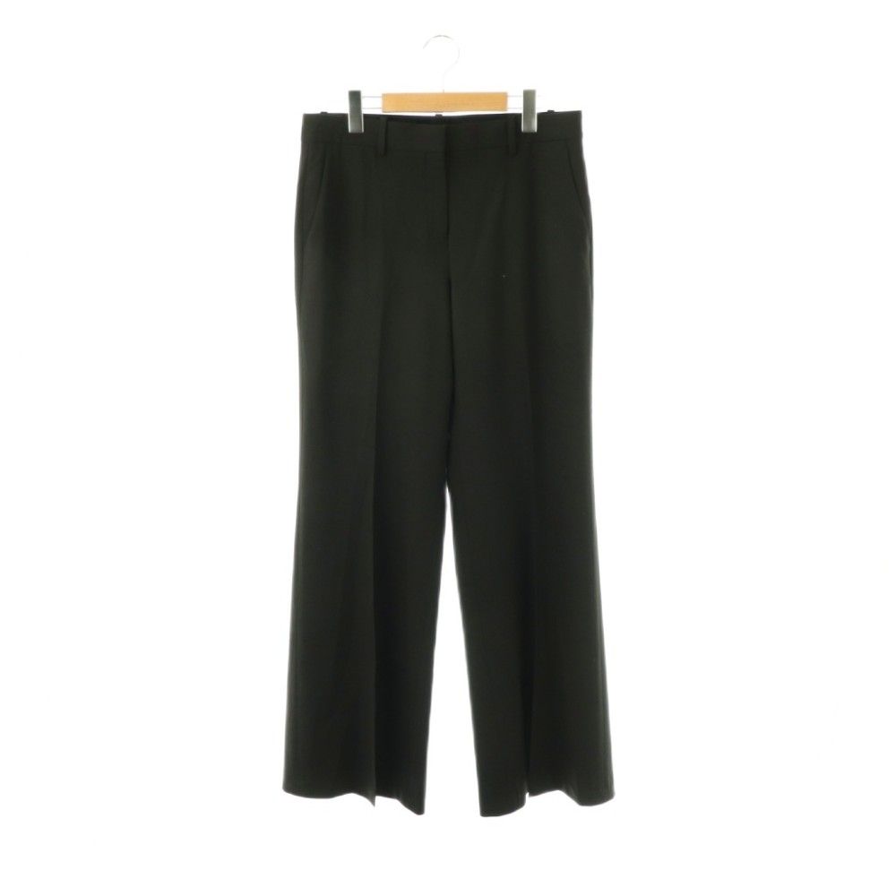 セオリー Theory 26SS Traceable Wool Fluid Flare Pant フレアパンツ スラックス 6 ブラック /DF ■OS