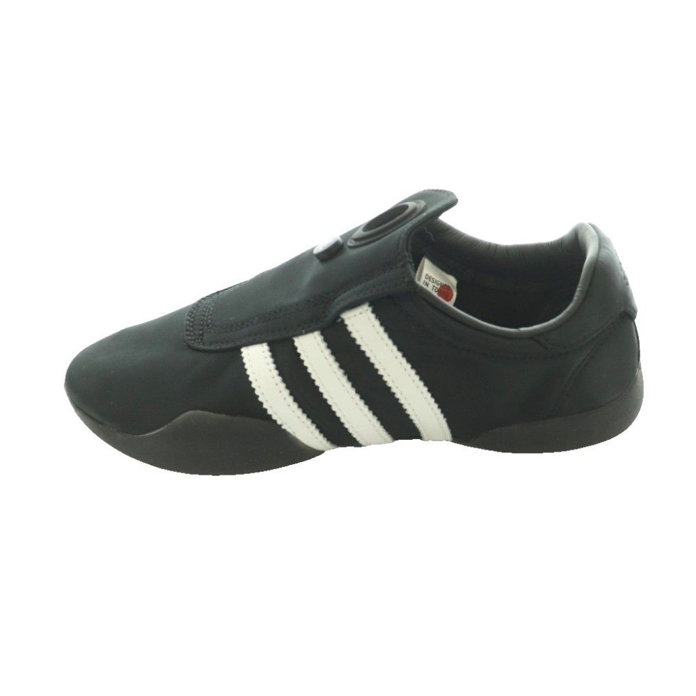 アディダス adidas × ATMOS テコンドー メイ TAEKWONDO MEI スニーカー US6.5 23.5cm 黒 ブラック 白 ホワイト /SS ■OS ■SH