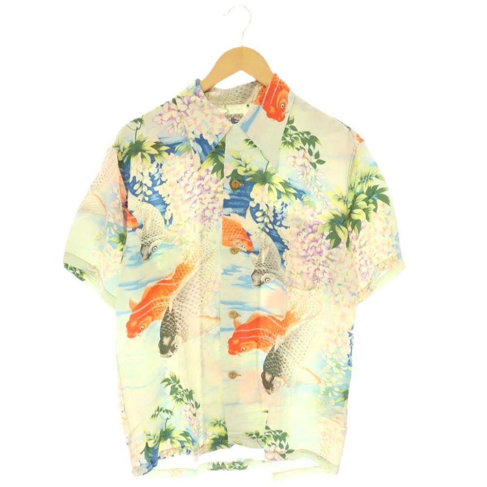 サンサーフ 東洋 SUN SURF SS30770 KihiKihi アロハ シャツ 鯉モチーフ 半袖 総柄 M マルチカラー /HK ■OS ■AD