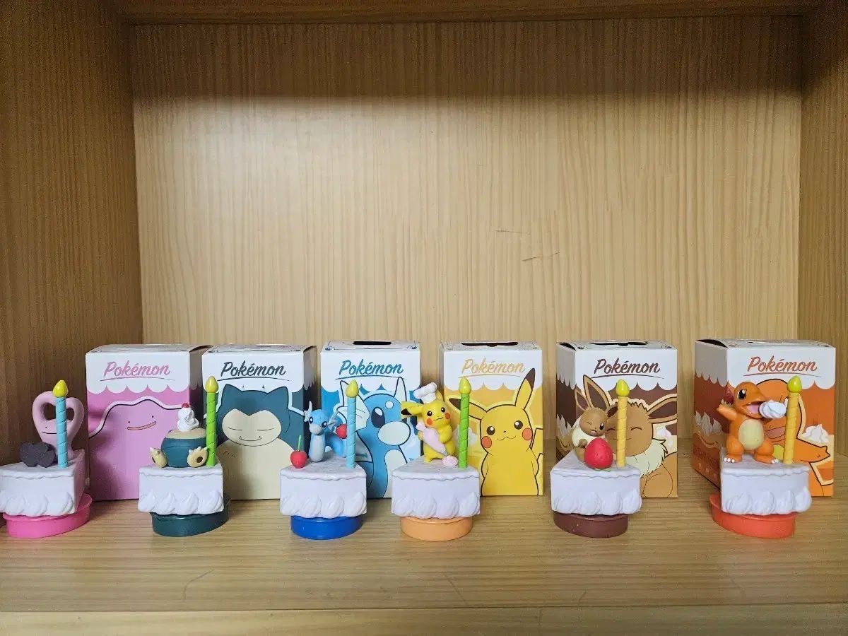 ポケットモンスター ケーキ フィギュア セット