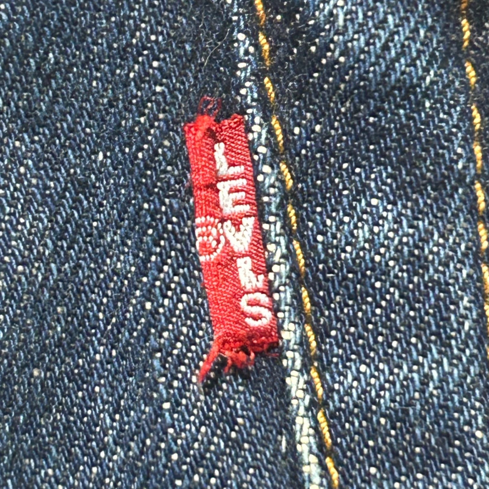 LEVI'Sリーバイス502XXのジーンズ 赤耳、ビッグE、タロンジップ ボタン