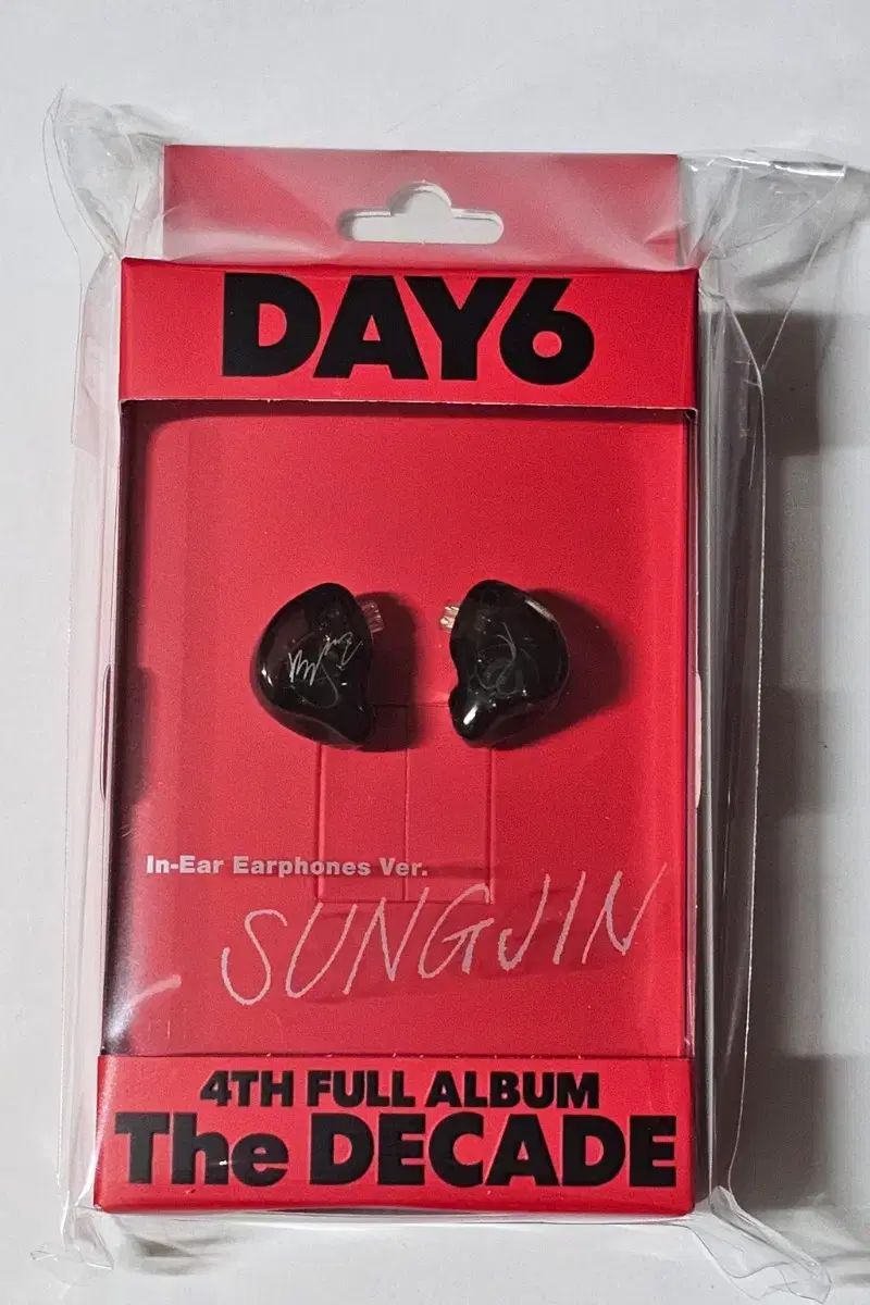 DAY6 DECADE インイヤーアルバム ソンジン(SUNGJIN)