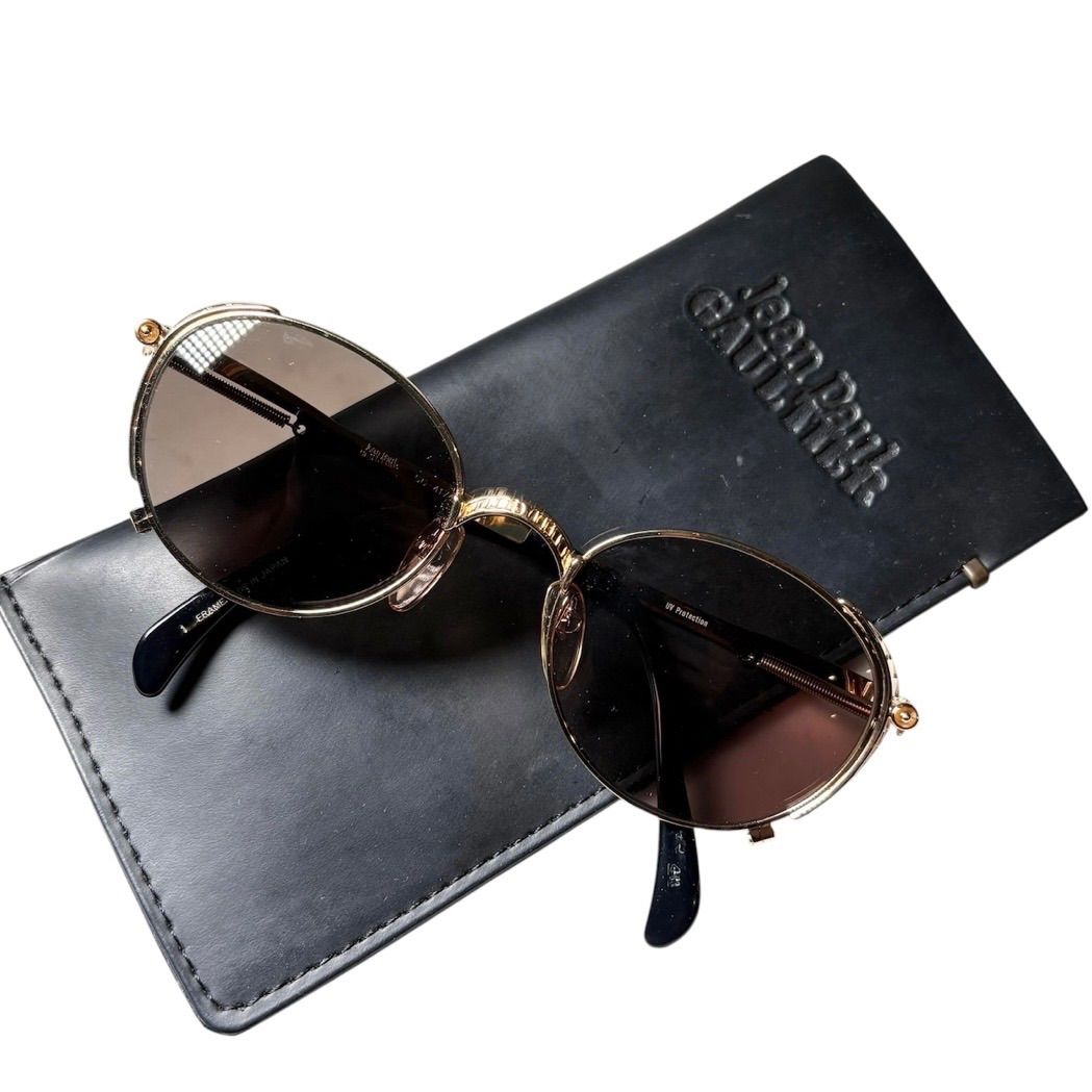 archive Jean Paul GAULTIER gold color sprin sunglasses “56-4174”