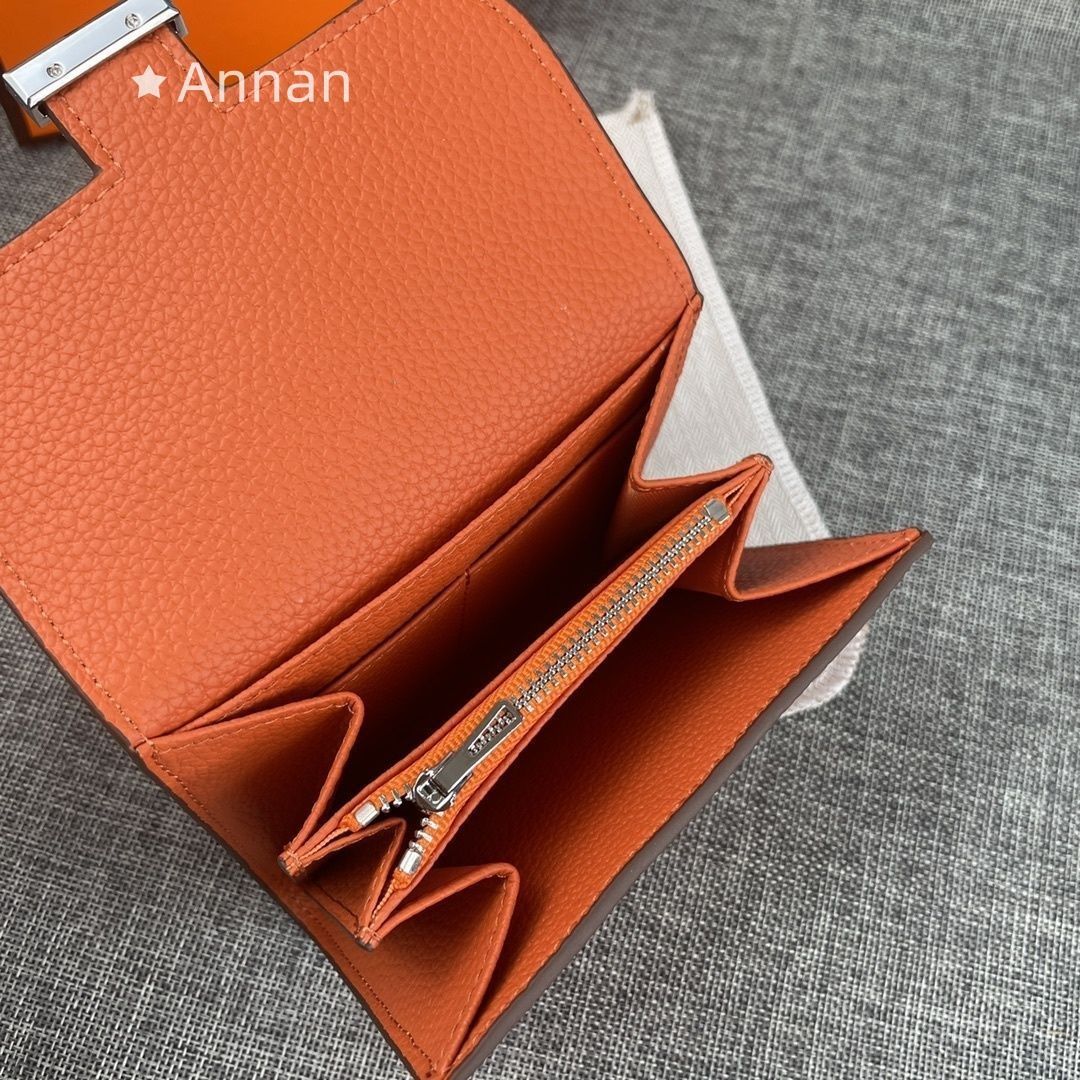 定番 希少 HERMES エルメス 折り財布 小銭入れ - メルカリ