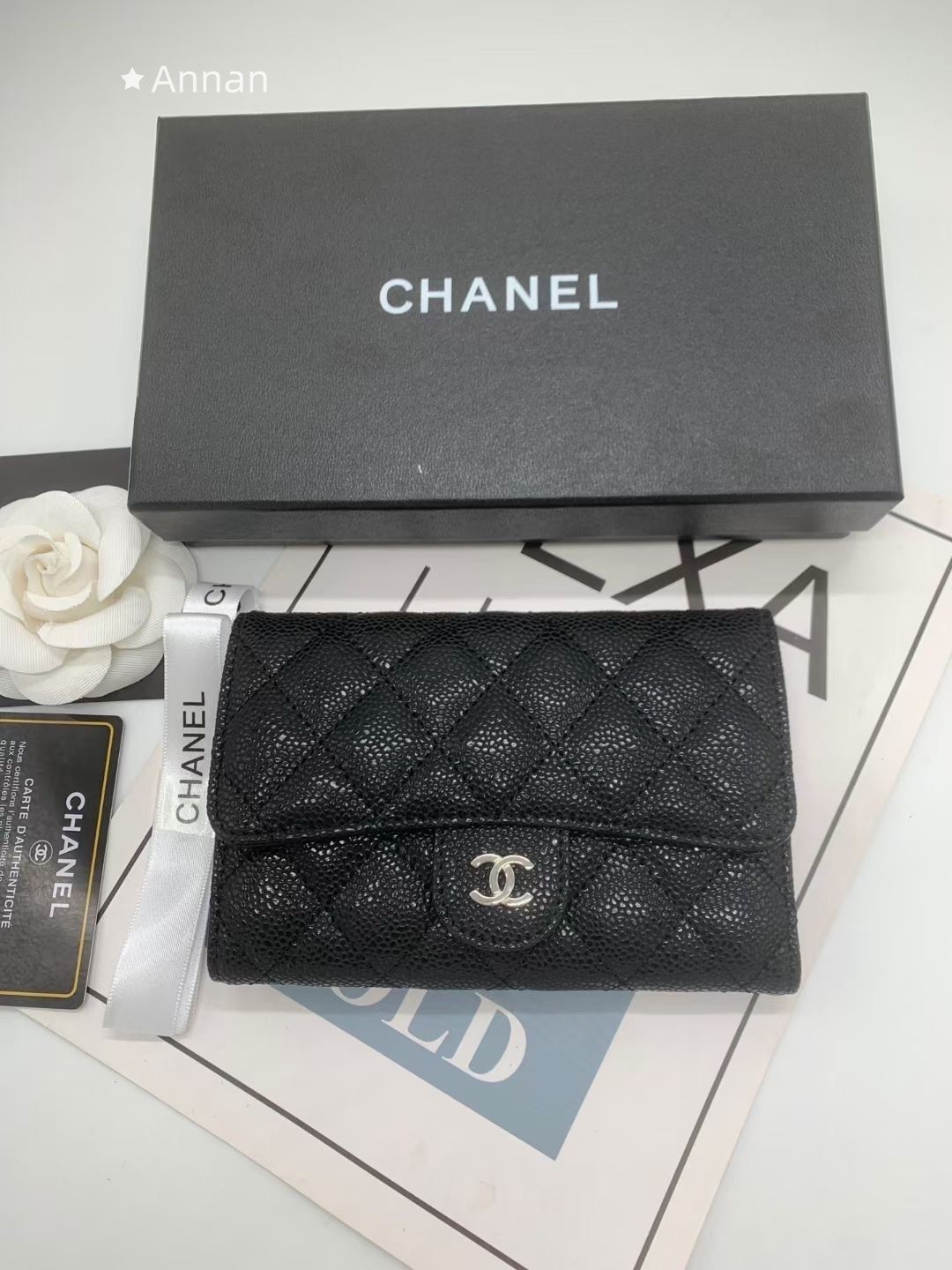 美品 本日特価 CHANEL シャネル 折り財布 小銭入れ