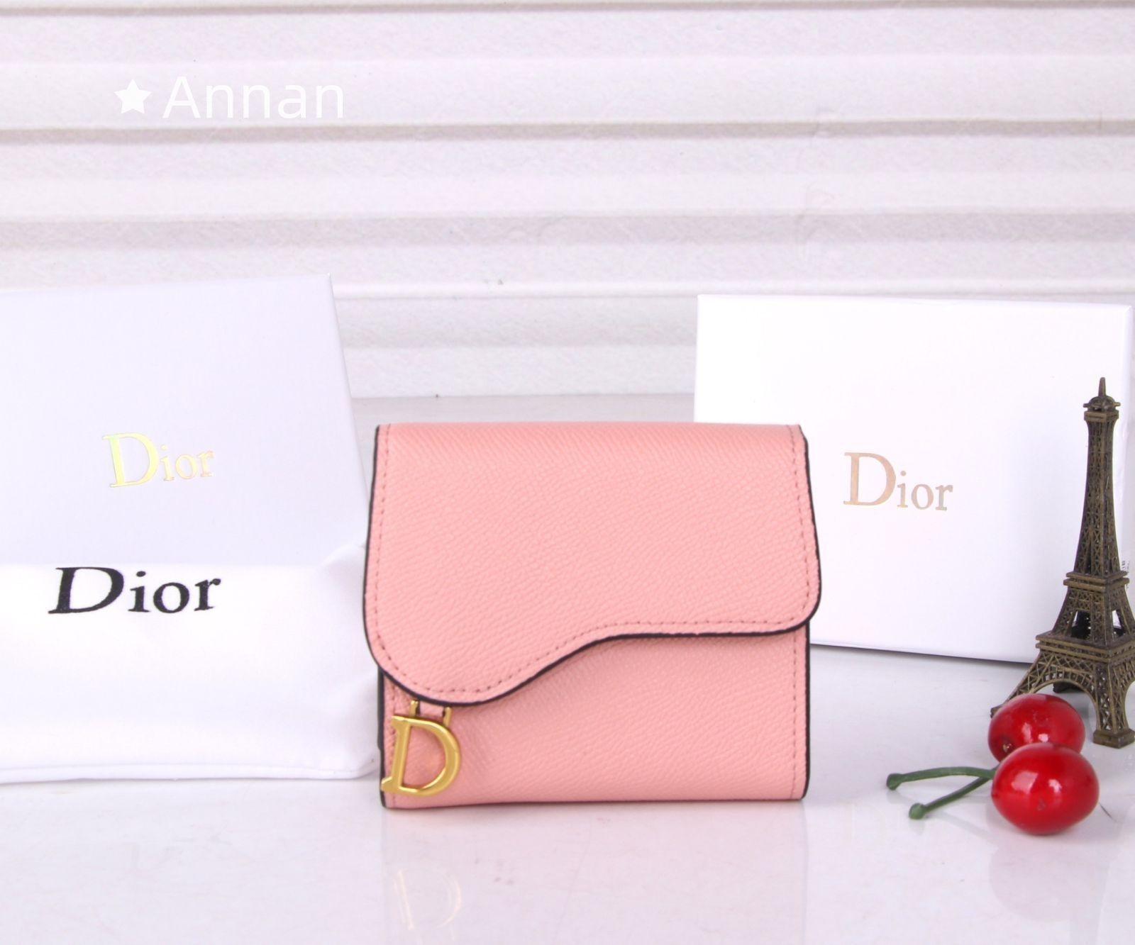【大特価】 極美品 Christian Dior クリスチャンディオール 折り財布 小銭入れ
