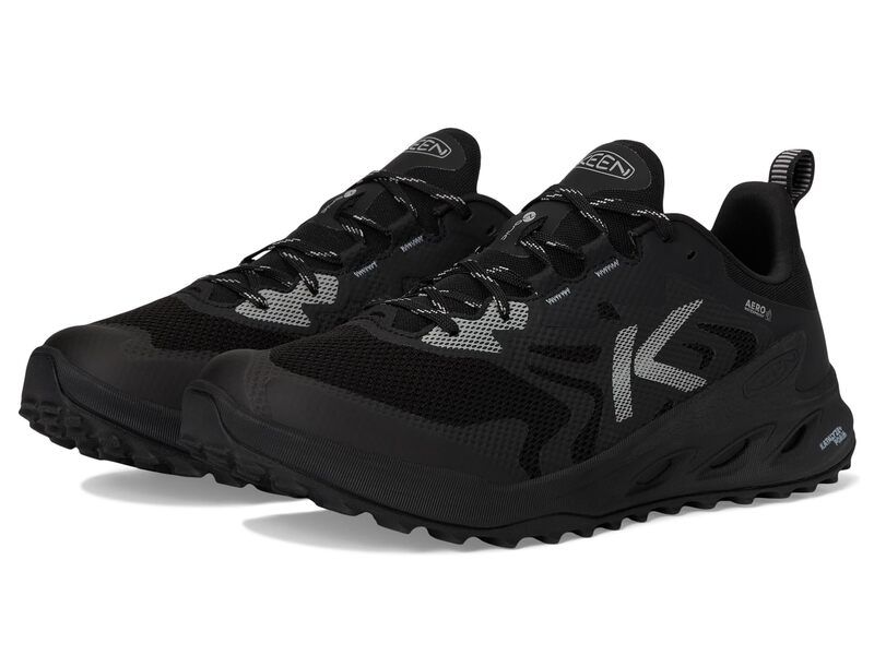 キーン メンズ シューズ ブーツ・レインブーツ KEEN Zionic NXT Waterproof Hiking Shoes Triple Black ブラック