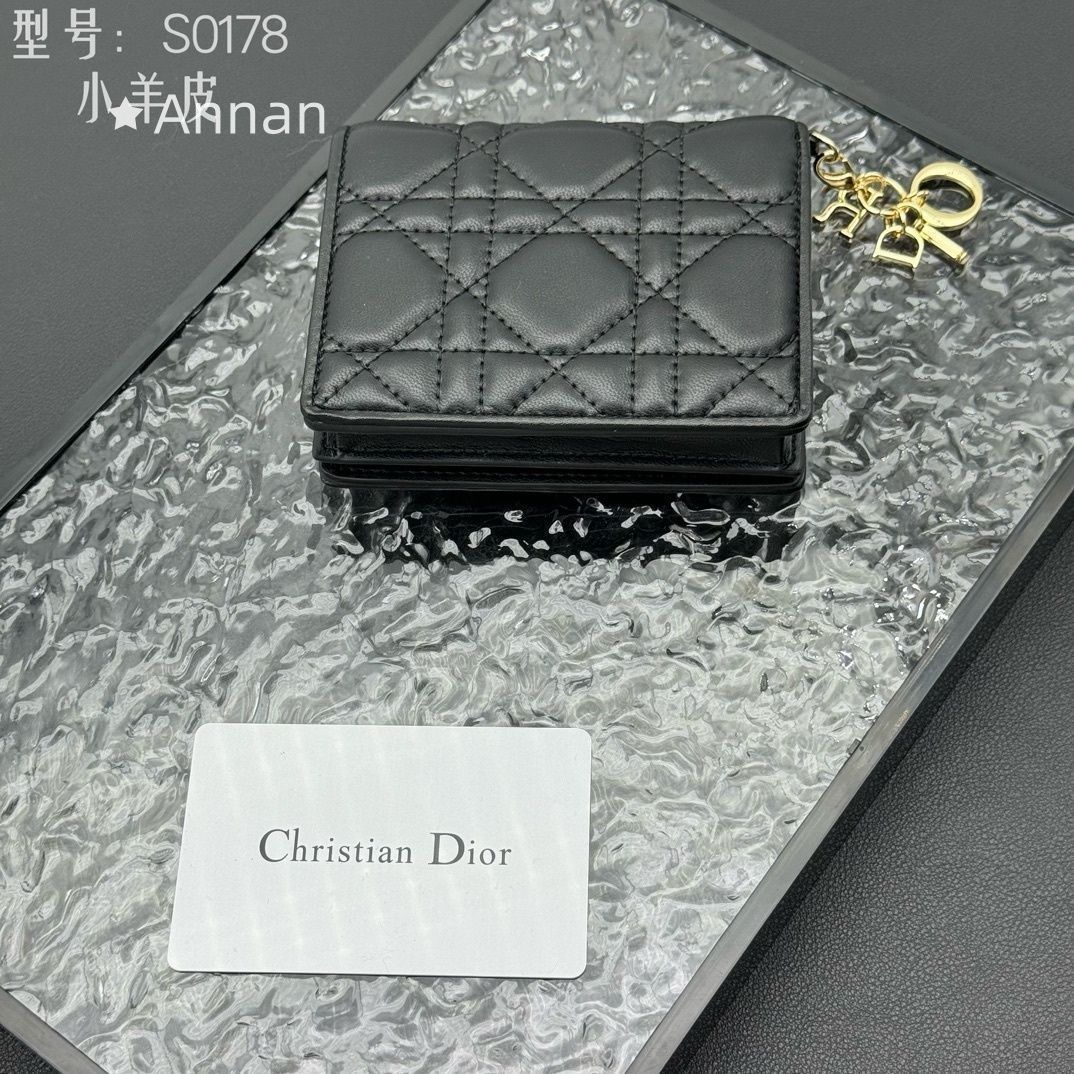 新作 期間限定☆ Christian Dior クリスチャンディオール 折り財布 小銭入れ
