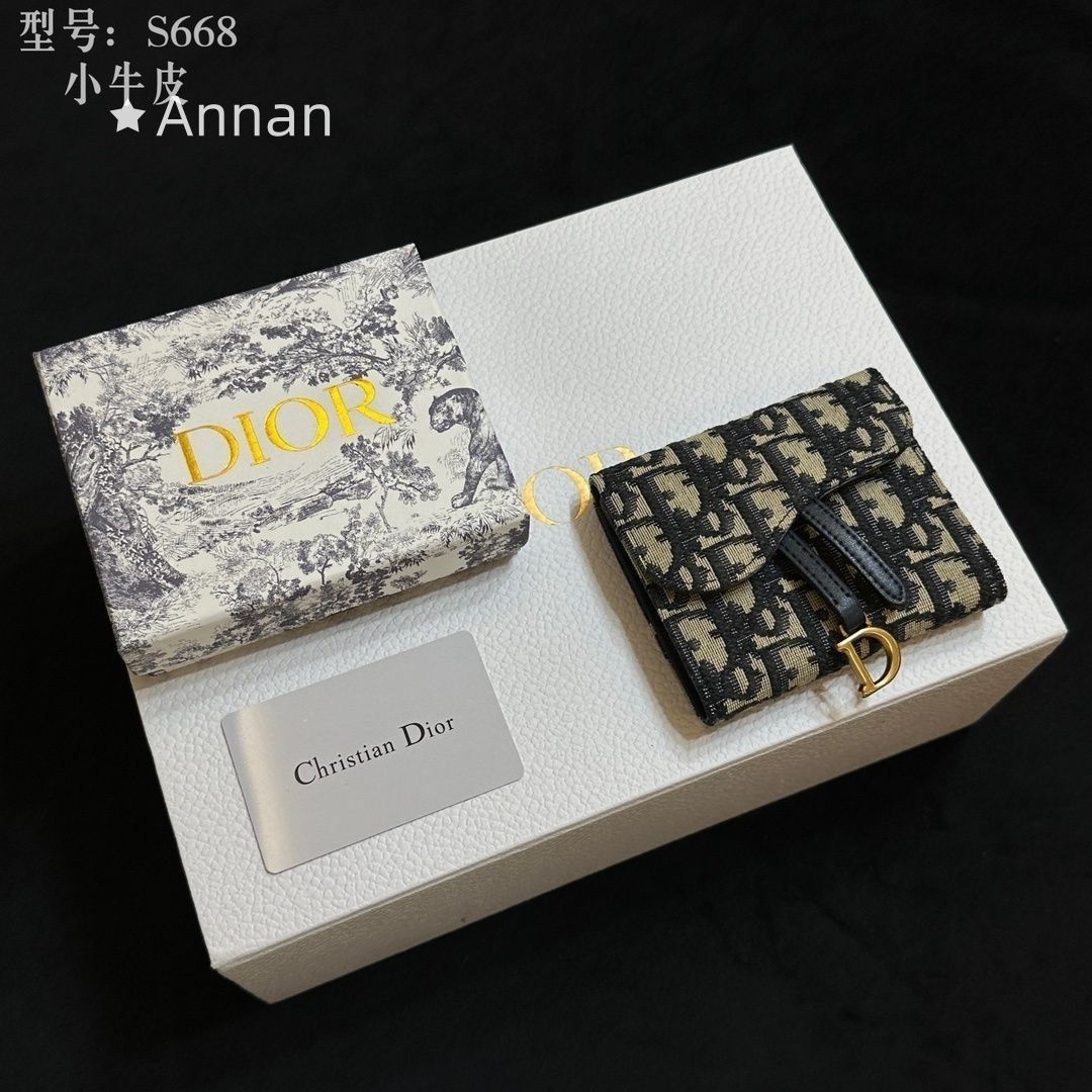 美品 期間限定☆ Christian Dior クリスチャンディオール 折り財布 小銭入れ
