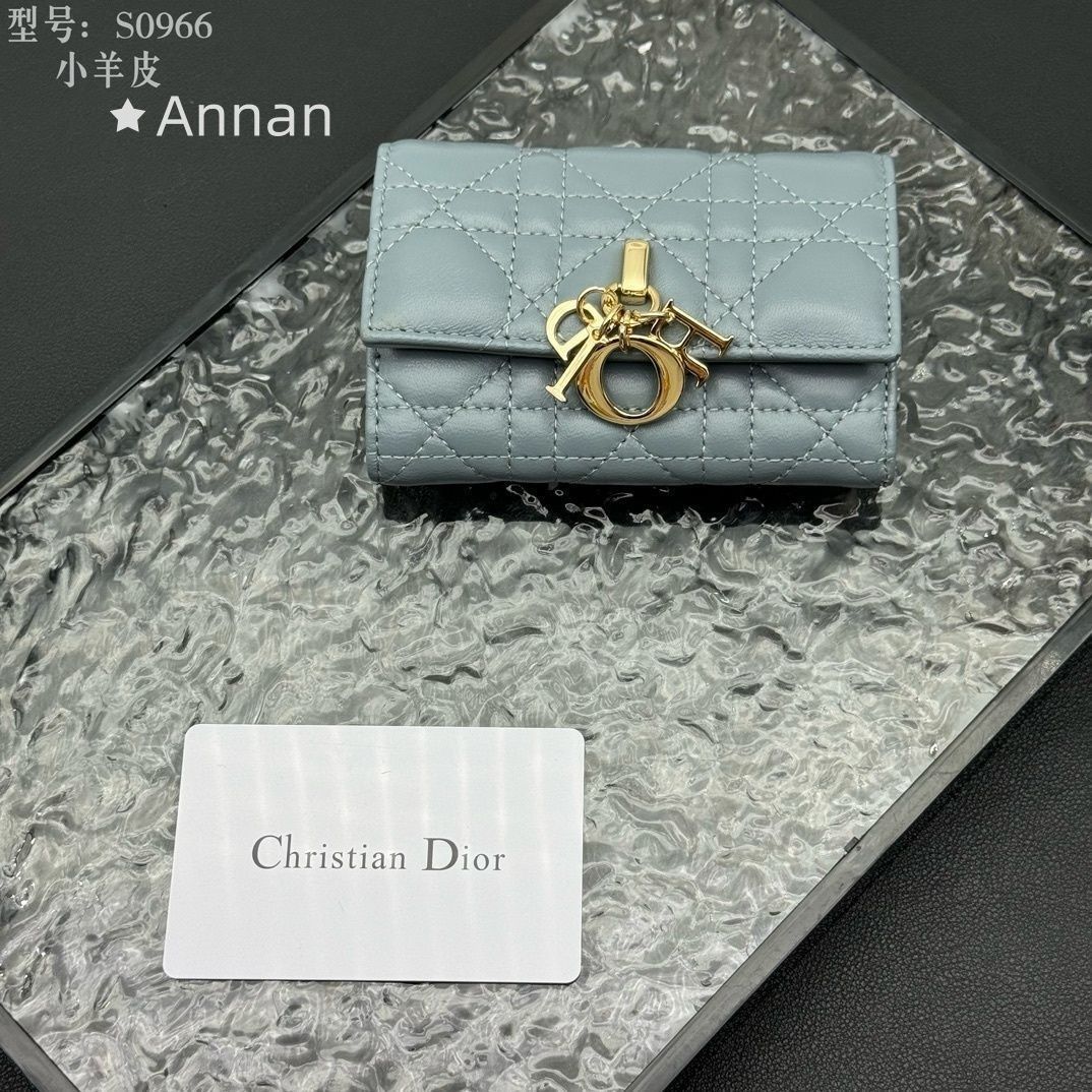 送料無料 本日特価 Christian Dior クリスチャンディオール 折り財布 小銭入れ
