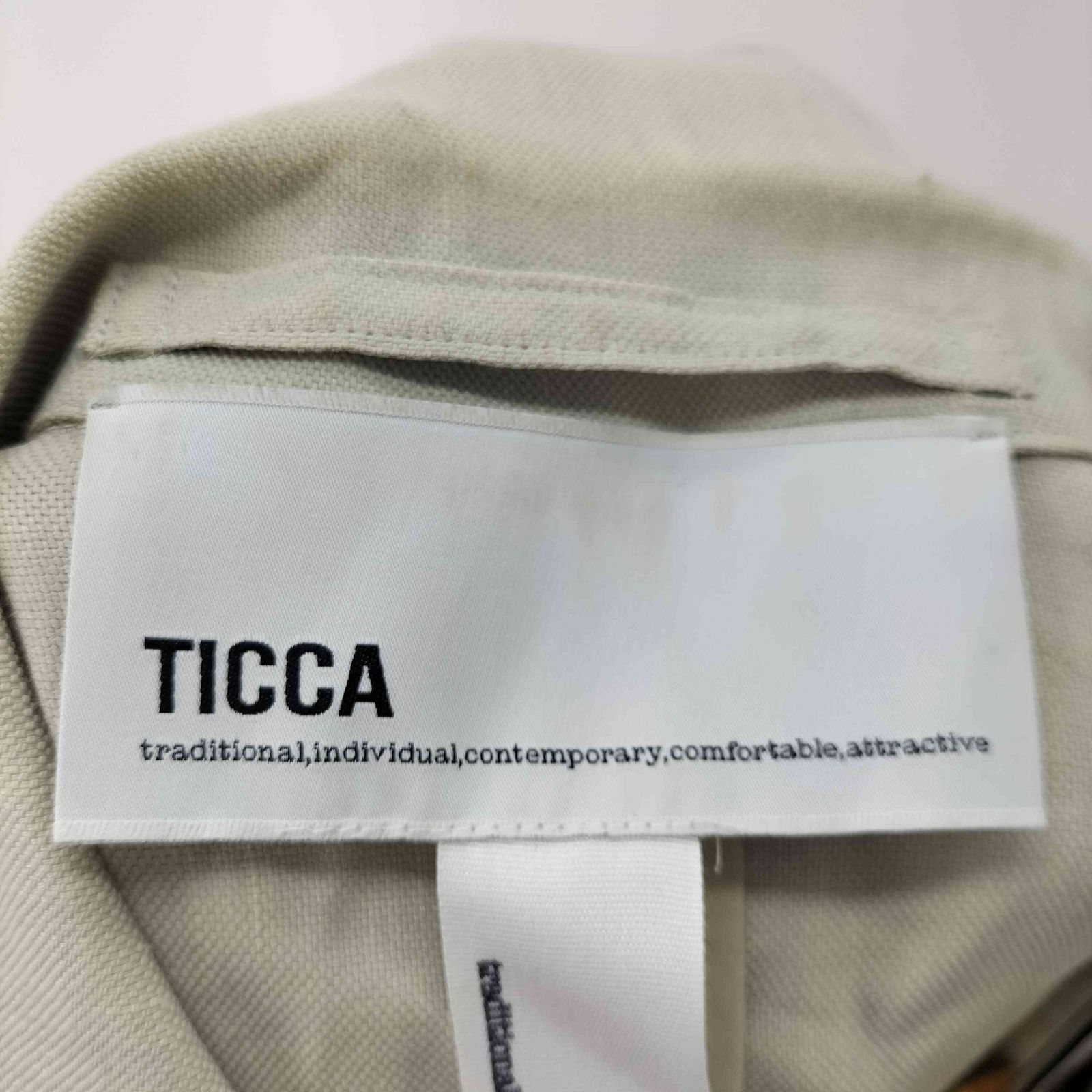 ティッカ TICCA リネンパナマダブルジャケット レディース JPN：1