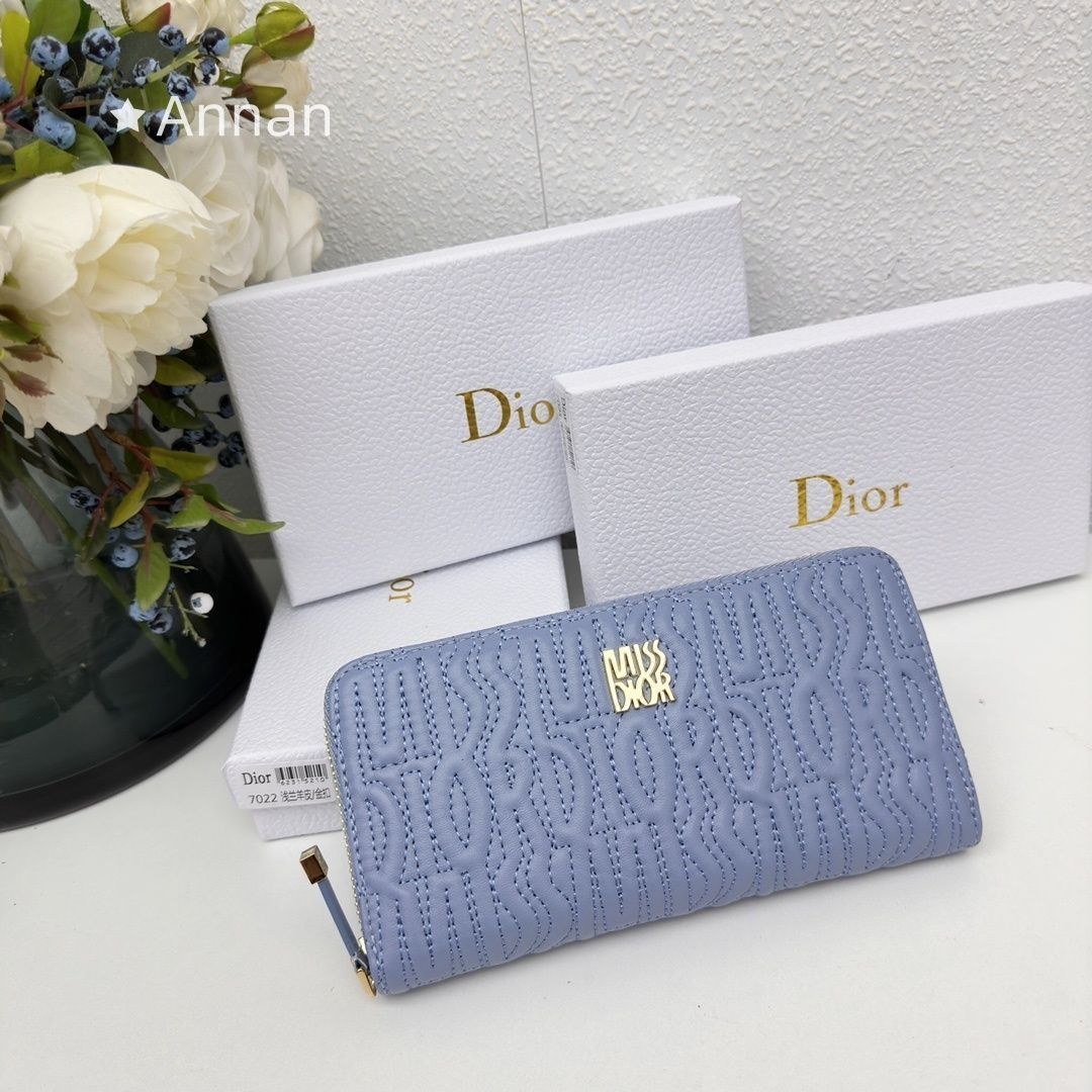 送料無料 Christian Dior クリスチャンディオール長財布 さいふ ウォレット 長財布 小銭入れ
