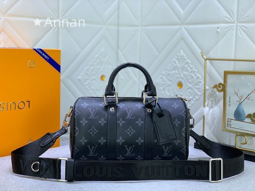 美品 ルイヴィトン LOUIS VUITTON メンズ ショルダーバッグ 人気モデル 送料無料 キーポル バンドリエール M46271