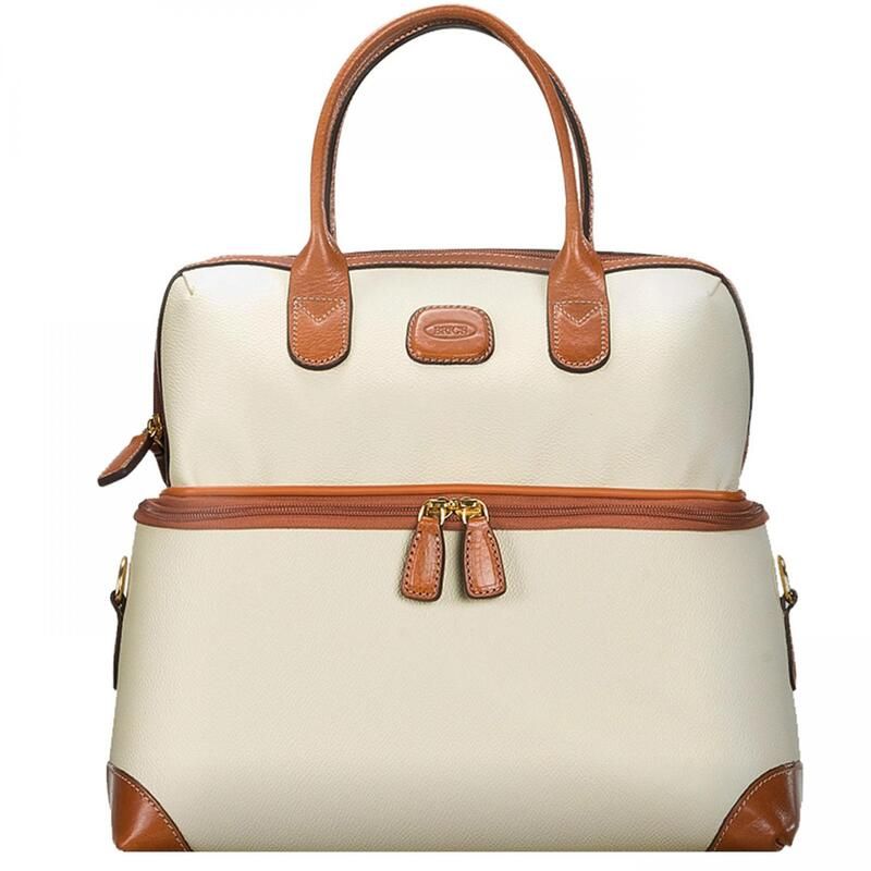 ブリックス メンズ バッグ ボストンバッグ Brics Firenze Tuscan Train Case Cream クリーム