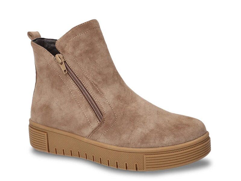 ベラヴィータ レディース シューズ ブーツ・レインブーツ Bella Vita Oaklee Bootie Taupe トープ
