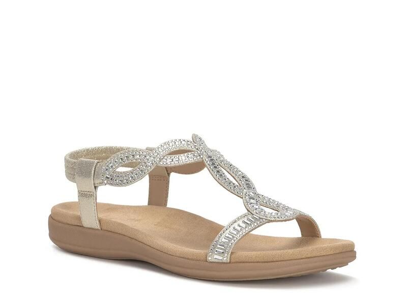 ケリー＆ケイティ レディース シューズ サンダル Kelly KatieAziela Sandal Gold Metallic ゴールド