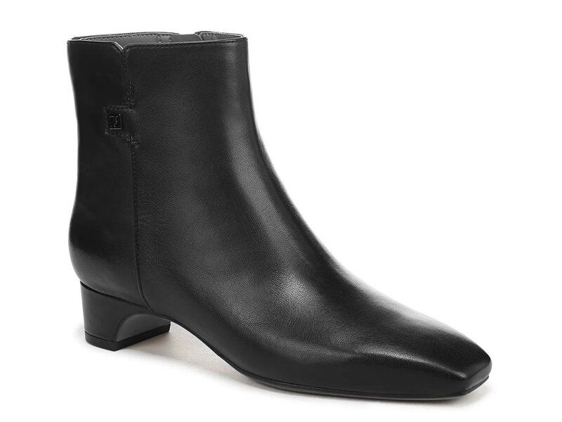 フランコサルト レディース シューズ ブーツ・レインブーツ Franco Sarto Luella Bootie Black Leather ブラック