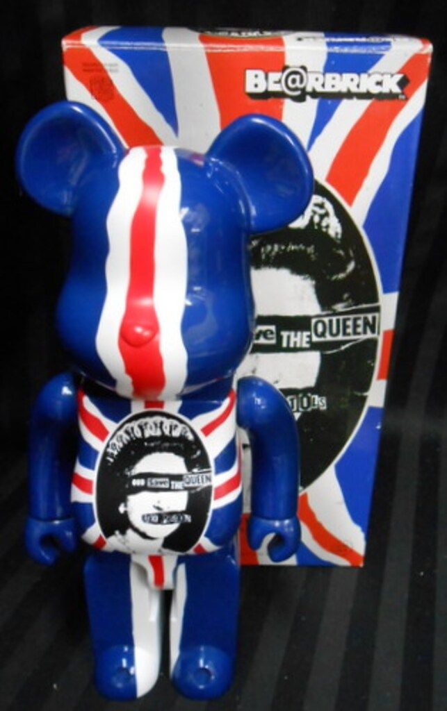 MEDICOMTOY BE@RBRICK Sex Pistols Ver2　God Save The Queen 400%