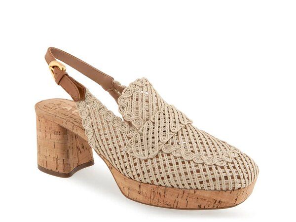 エアロソールズ レディース シューズ パンプス プラットフォーム Aerosoles Santina Platform Pump Natural Beige Raffia ベージュ