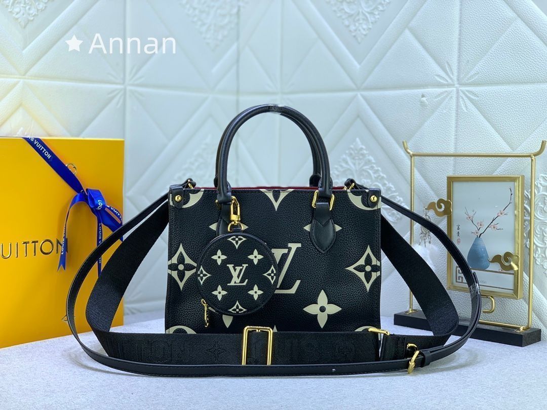 m45659LOUIS VUITTON ルイヴィトン　 ショルダーバッグハンドバッグ オンザゴー PMハンドバッグ
