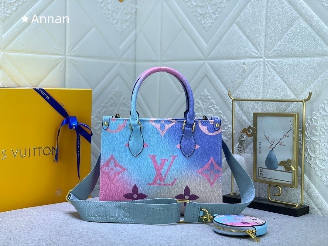 大人気 LOUIS VUITTON ルイヴィトン バッグ ショルダーバッグ ハンドバッグ オンザゴーPM