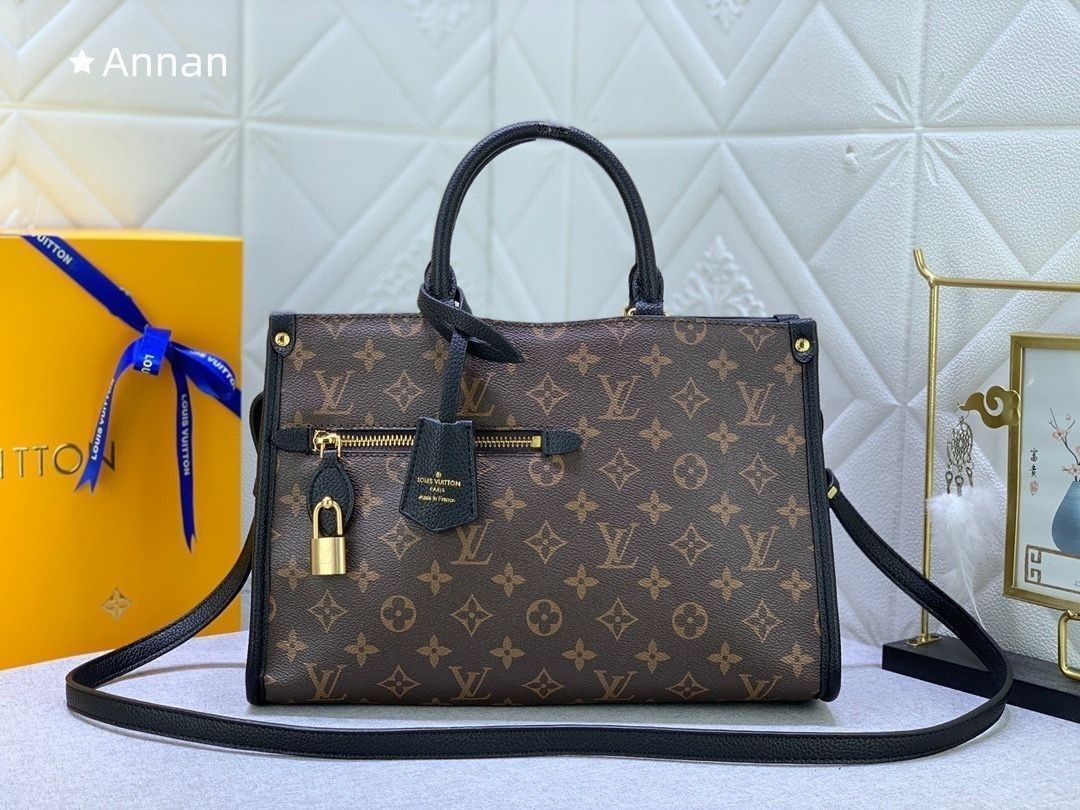 LOUIS VUITTON ルイヴィトン トートバッグ ポパンクールMM 2way ショルダーバッグ M43435