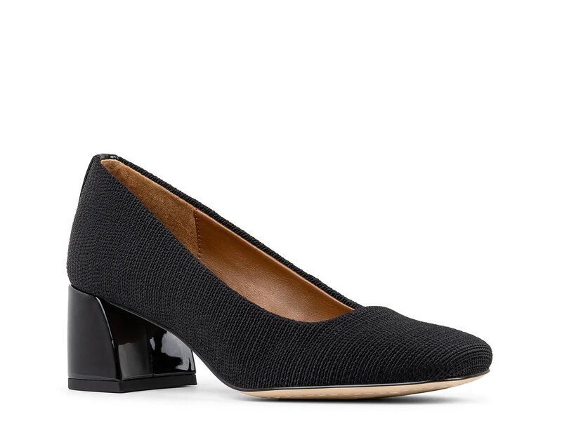 ドナルドプリネール レディース シューズ パンプス Donald Pliner Aquarius Pump Black Fabric ブラック