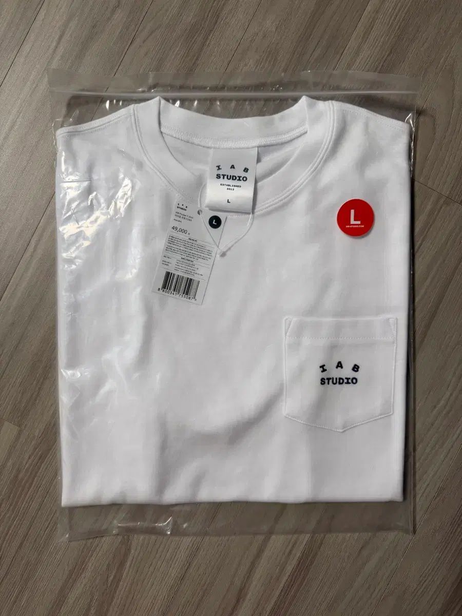 IAB STUDIO ポケット Tシャツ 白 L サイズ