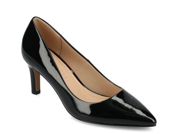 ジャーニー レディース シューズ パンプス Journee Scylee Pump Black Patent ブラック