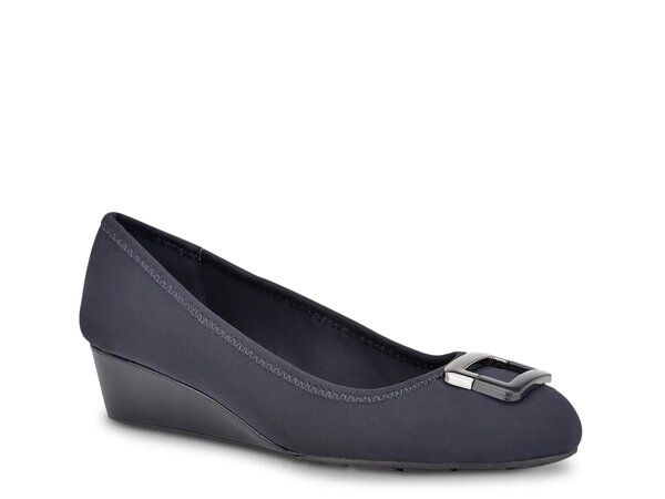 バンドリーノ レディース シューズ パンプス Bandolino Tad 2 Wedge Pump Navy ネイビー