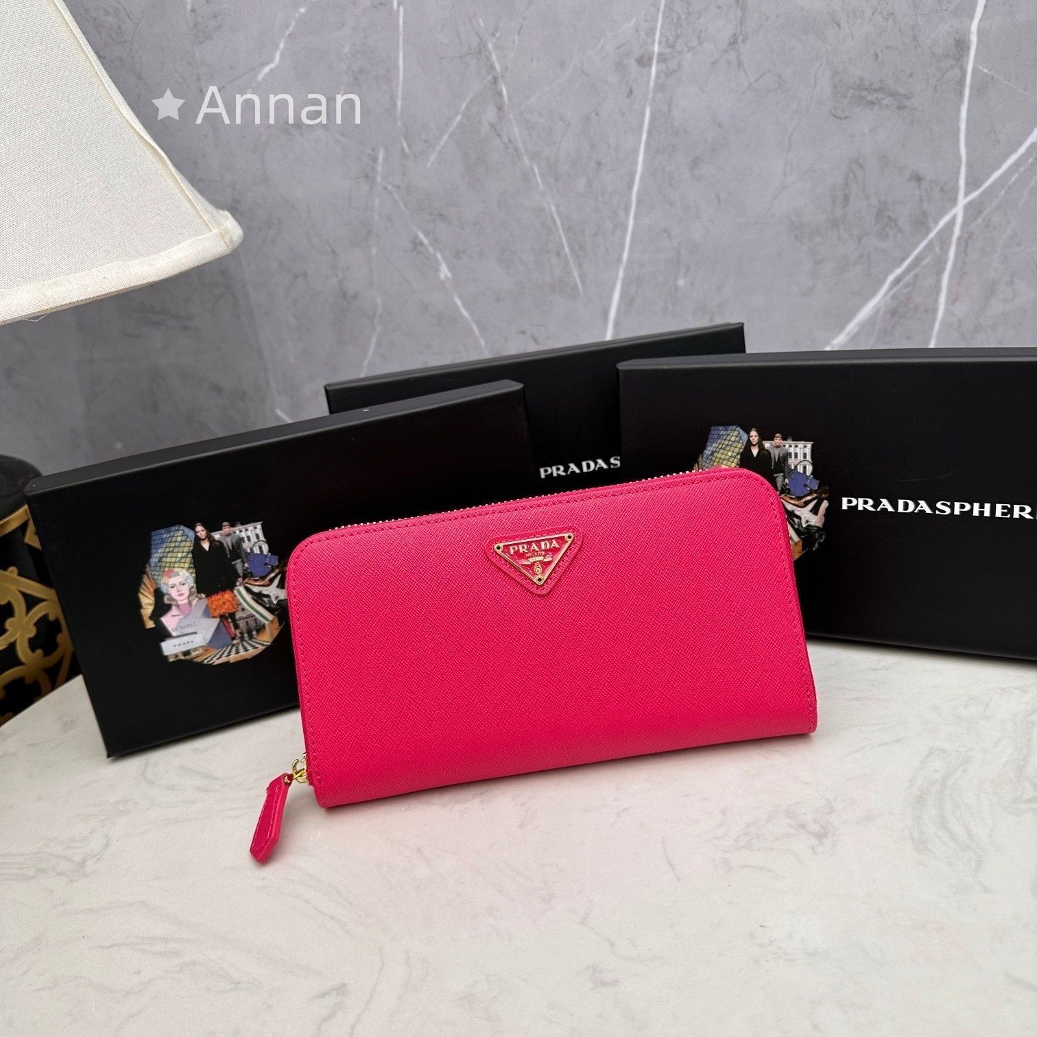 PRADA プラダ レディース 長財布 さいふ ウォレット 長財布 小銭入れ
