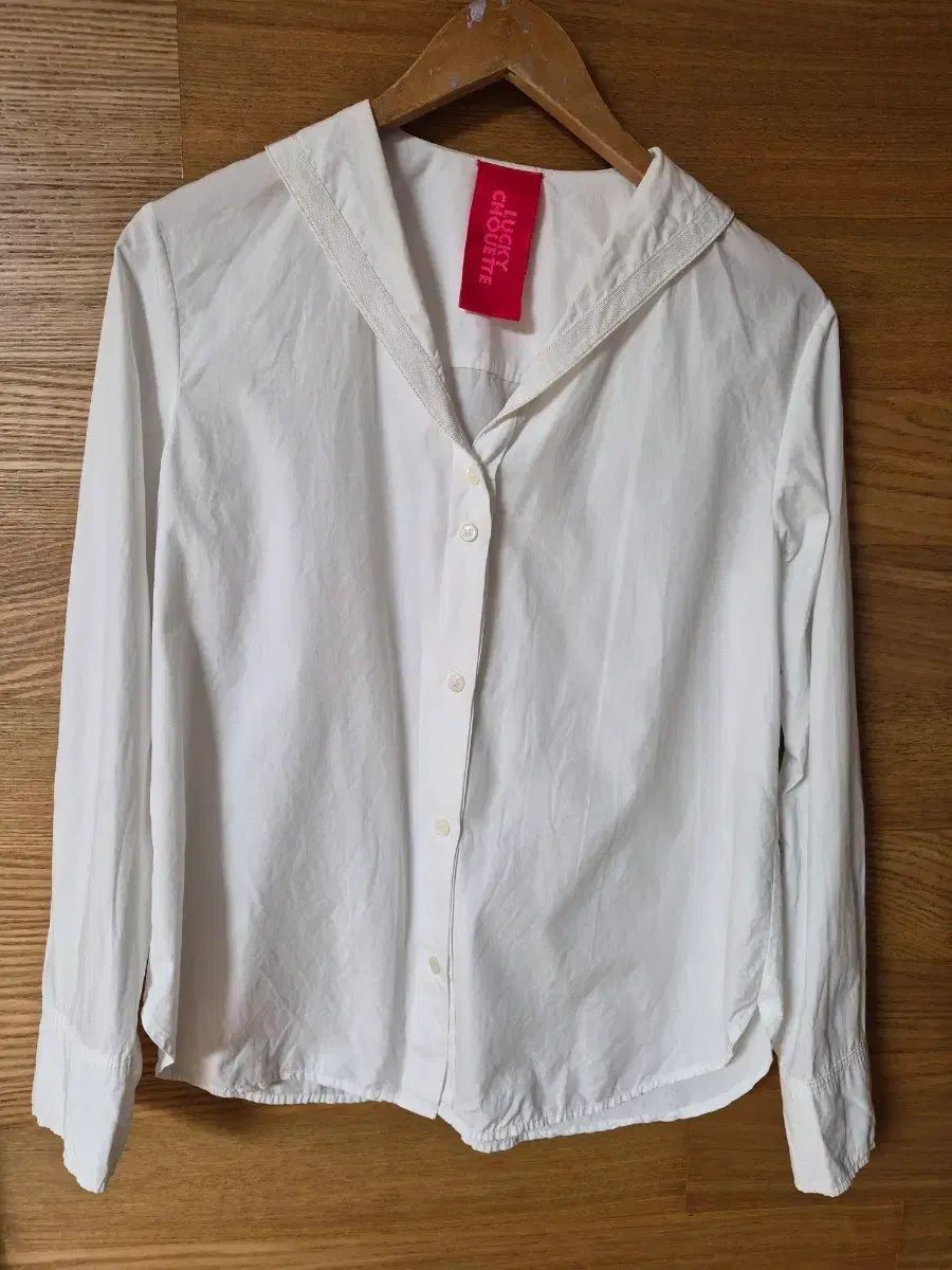 LUCKY CHOUETTE ラッキーシュエトゥ セーラー 白 シャツ
