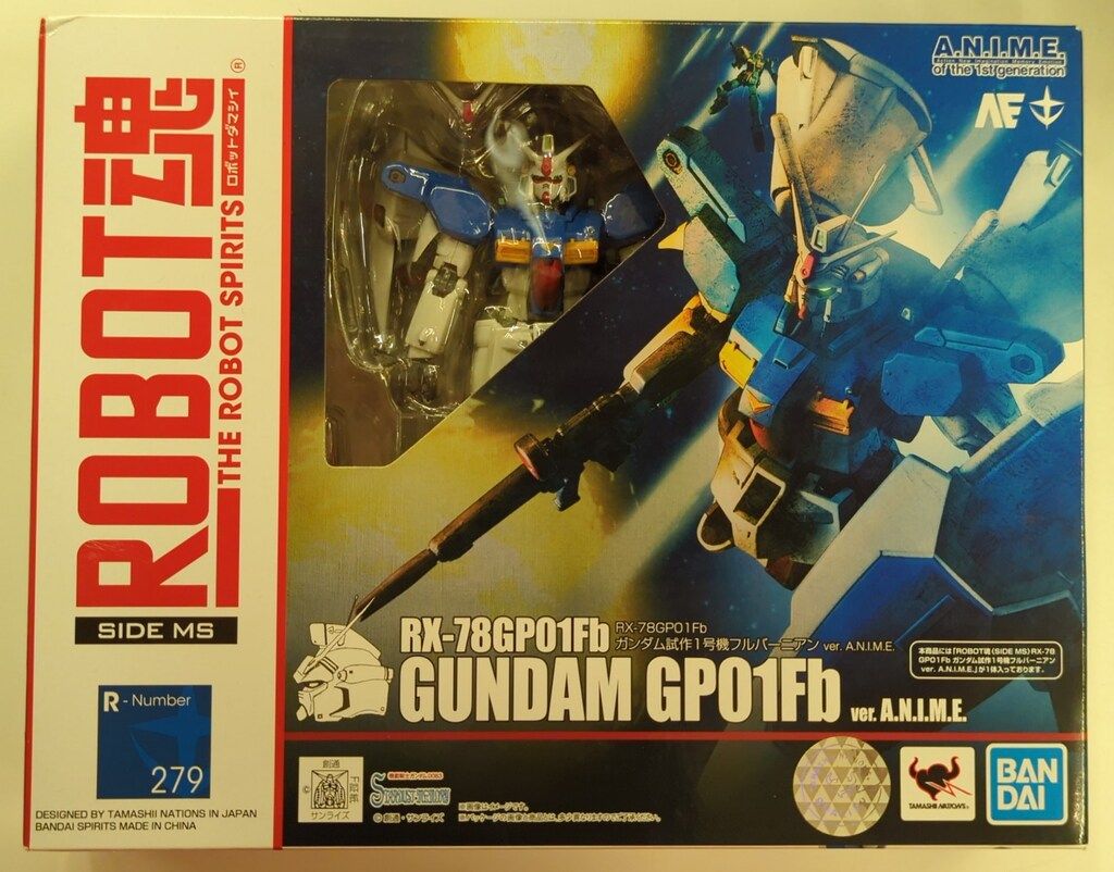 BANDAISPIRITS ROBOT魂<SIDEMS> バンダイスピリッツ版 RX-78GP01Fb ガンダム試作1号機 フルバーニアン ver.A.N.I.M.E. 279