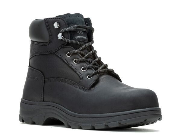ウルヴァリン メンズ シューズ ブーツ・レインブーツ Wolverine Carlsbad Work Boot Mens Black ブラック