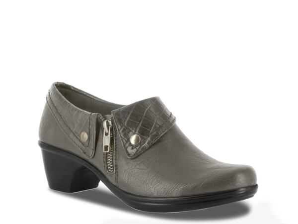 イージーストリート レディース シューズ ブーツ・レインブーツ Easy Street Darcy Bootie Grey Embossed グレー