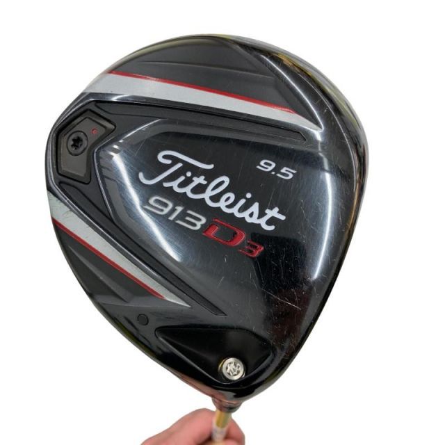 【中古】 タイトリスト 915 D3 9.5° ドライバー DR 純正特注シャフト (フレックスS) メンズ 男性用 右利き 右用 Cランク ゴルフクラブ