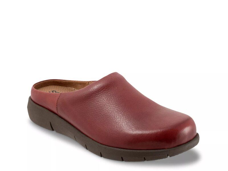 ソフトウォーク レディース シューズ サンダル Softwalk Andria Mule Red レッド