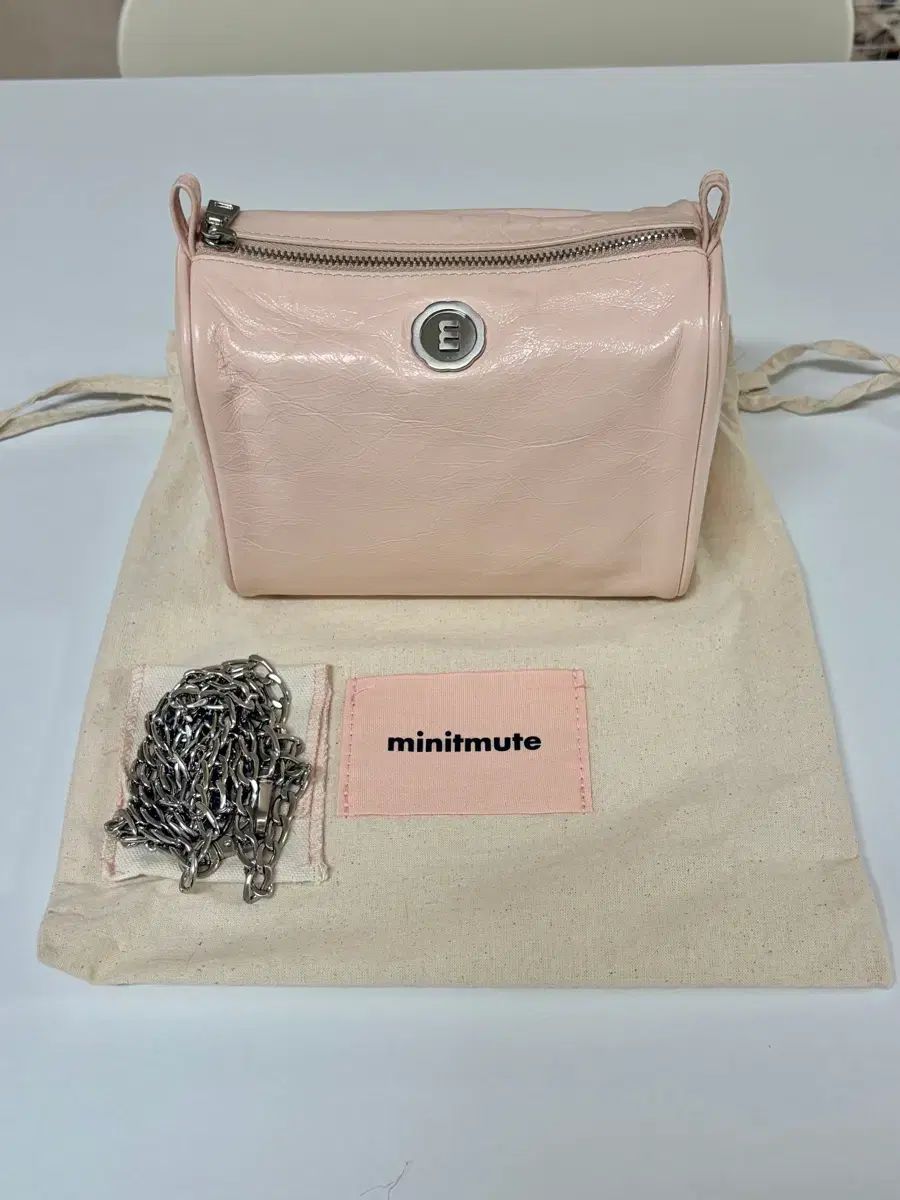 MINITMUTE brett ミニミュート 솝ピンク + インナーバッグ
